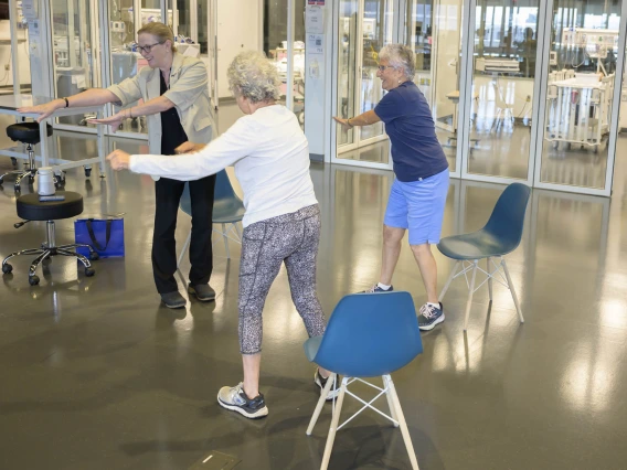 Christine Childers draws from her past as a dance teacher in her research as she helps shape the future of physical therapy for an aging population.