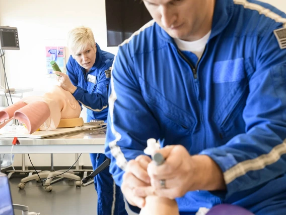 ASTEC’s manikins allow Arizona Life Flight personnel to practice on realistic models to sharpen their response to drownings and hit-and-run accidents.