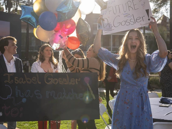 More than 100 students at the University of Arizona College of Medicine – Tucson celebrated Match Day on March 17.