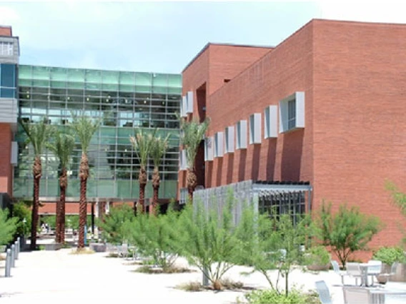 A big "thank you" to Mel and Enid Zuckerman from the 2018-2019 Scholarship Students at the University of Arizona Mel and Enid Zuckerman College of Public Health. Photo: Kristen Hanning