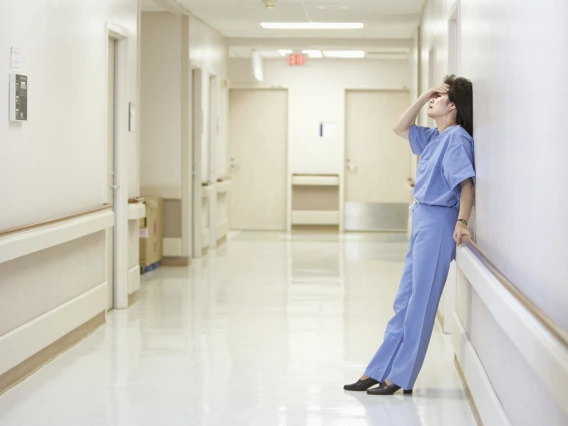 Health care providers are at risk of burnout, especially during the current pandemic.