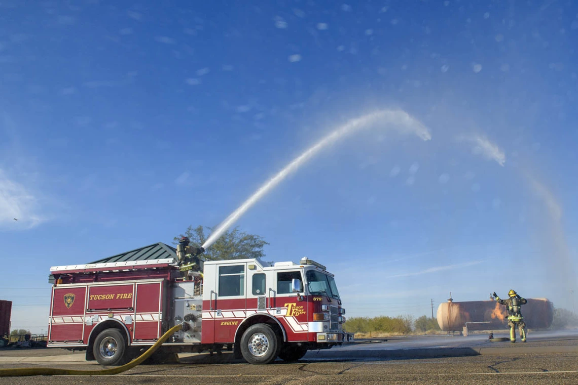 “Firefighters put their lives on the line for us,” Dr. Burgess said. “It's really important for those of us in academia to do research in partnership with the fire service.”