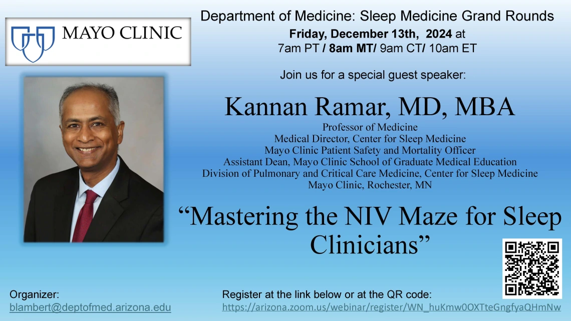 Kannan Ramar, MD, MBA