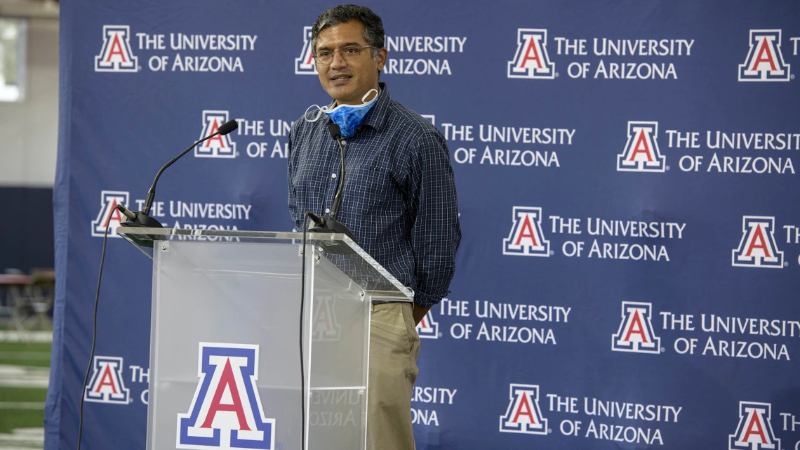 University of Arizona Health Sciences expert Deepta Bhattacharya, PhD, recently provided updates on the omicron variant, COVID-19 vaccines and the best strategies for staying healthy and safe.  