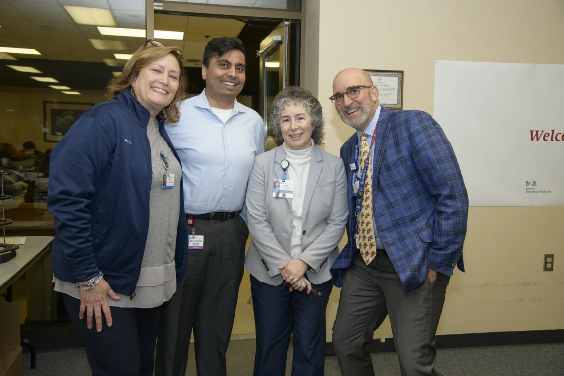 Banner employees introduce Tucson-area high school students to the range of careers in the field of health care.