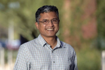 portrait of University of Arizona Health Sciences immunologist Deepta Bhattacharya