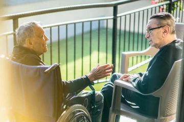 Social connection and compassion allow people to build resilience as they age.