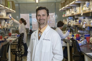 Todd Vanderah, PhD, is working to unite University of Arizona experts in pain, addiction, biomedical engineering, outreach and drug development under the umbrella of the Comprehensive Center for Pain and Addiction.