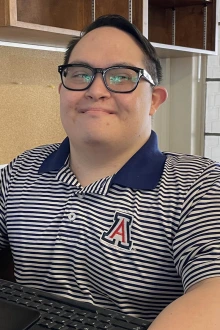 Gabe Martinez is a project aide and peer navigator in the Sonoran Center for Excellence in Disabilities.